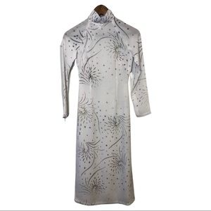 Vietnamese Ao Dai split tunic